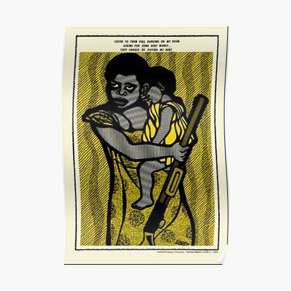 Black Panther Party Art Poster