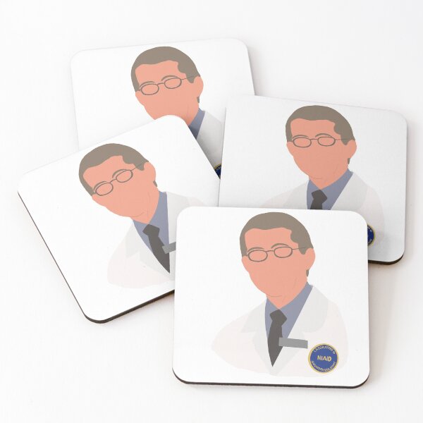 Item preview, Dr. Fauci Portrait designed and sold by GrellenDraws.