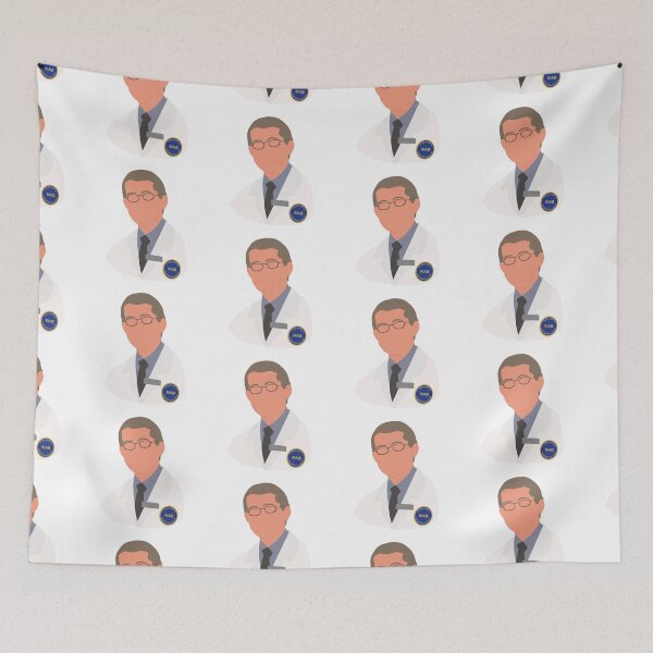 Item preview, Dr. Fauci Portrait designed and sold by GrellenDraws.