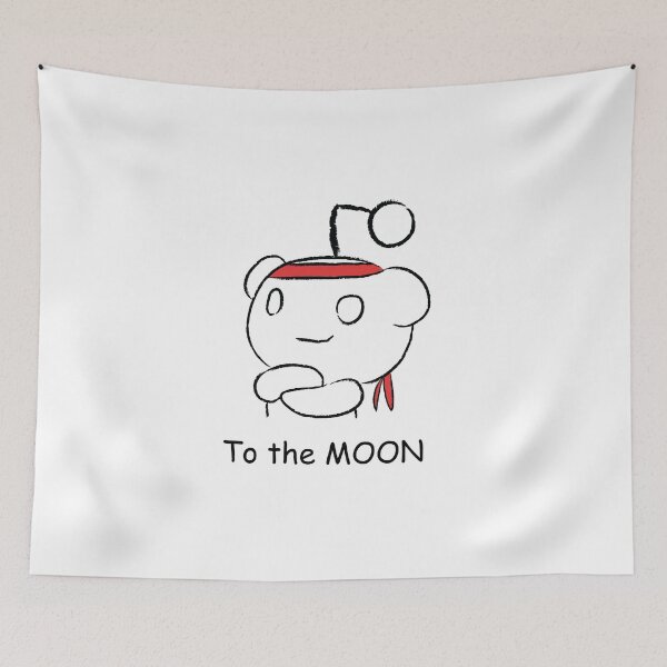 Item preview, To the MOON DeepFuckingValue designed and sold by FuzzyGoodies.