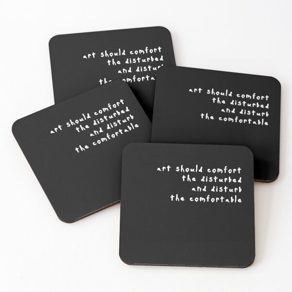 Item preview, Cool Art Quote Artist Comfort The Disturbed designed and sold by sillyquestions.