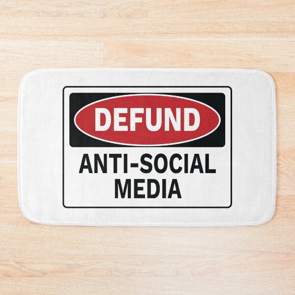 Item preview, Defund - Anti-Social Media designed and sold by TrutherIndex.