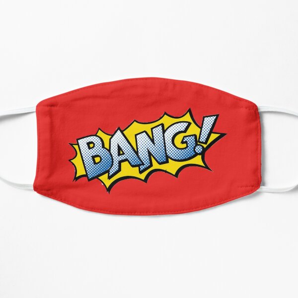 BANG! COMIC TSHIRT - GAMER CARTOON Flat Mask