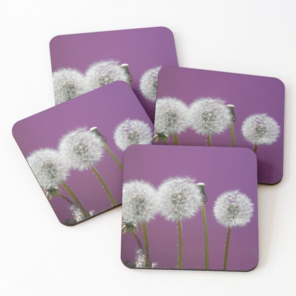 Item preview, three dandleions purple background  designed and sold by Stephanie  Skeem.