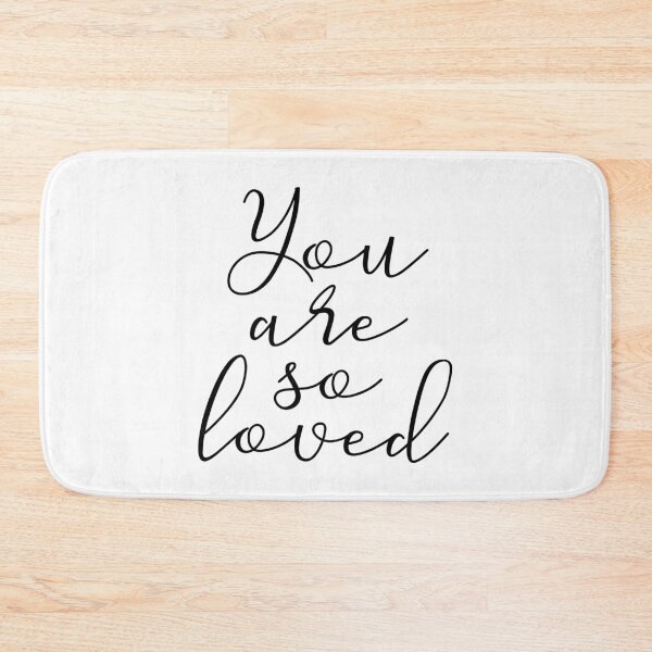 Item preview, You Are So Loved Black designed and sold by amazingjoy.