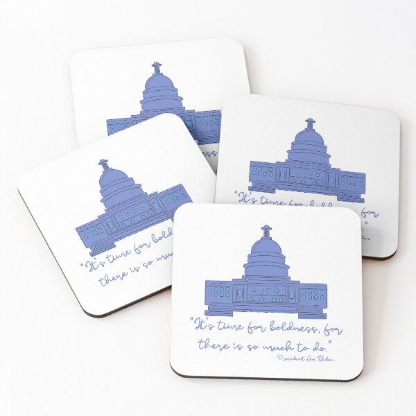 Item preview, Joe Biden Inaugural Address “It’s Time For Boldness” designed and sold by GrellenDraws.