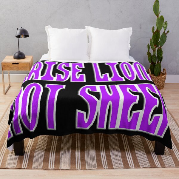 Item preview, RAISE LIONS NOT SHEEP designed and sold by Ralek.
