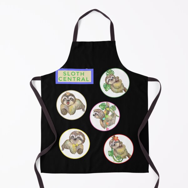 Item preview, Sloth Central - Funny Sloths designed and sold by TheKingdomAttic.