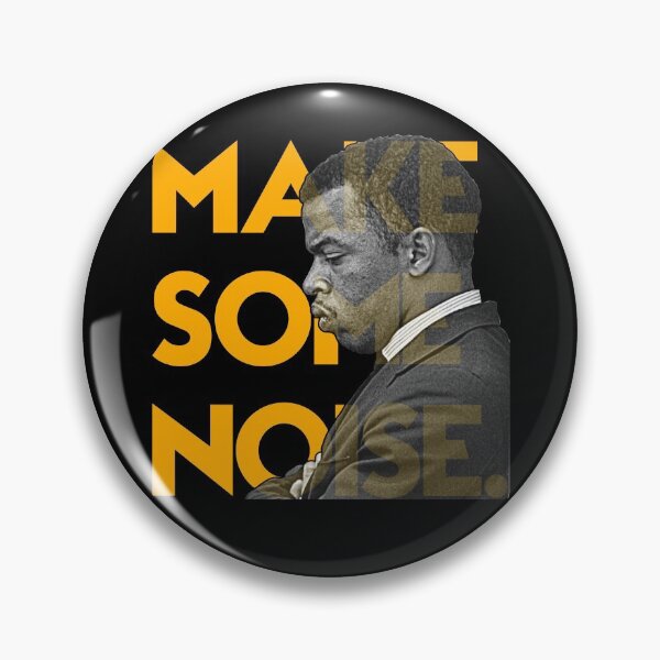 Item preview, John Lewis // Make Some Noise Good Trouble FanArt designed and sold by acquiesce13.