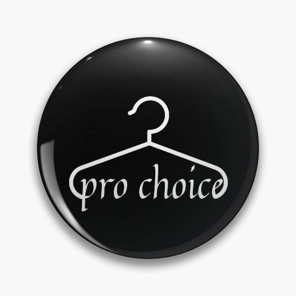 Item preview, Pro choice never again coat hanger black designed and sold by daguilon.