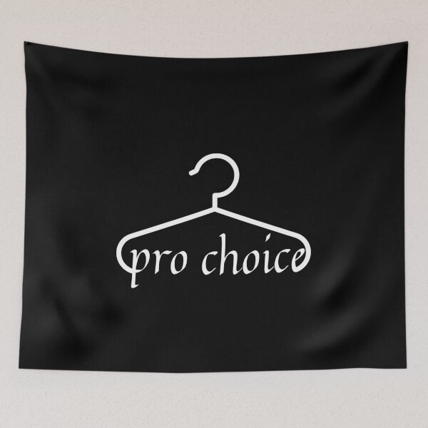 Item preview, Pro choice never again coat hanger black designed and sold by daguilon.