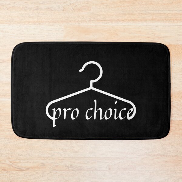 Item preview, Pro choice never again coat hanger black designed and sold by daguilon.