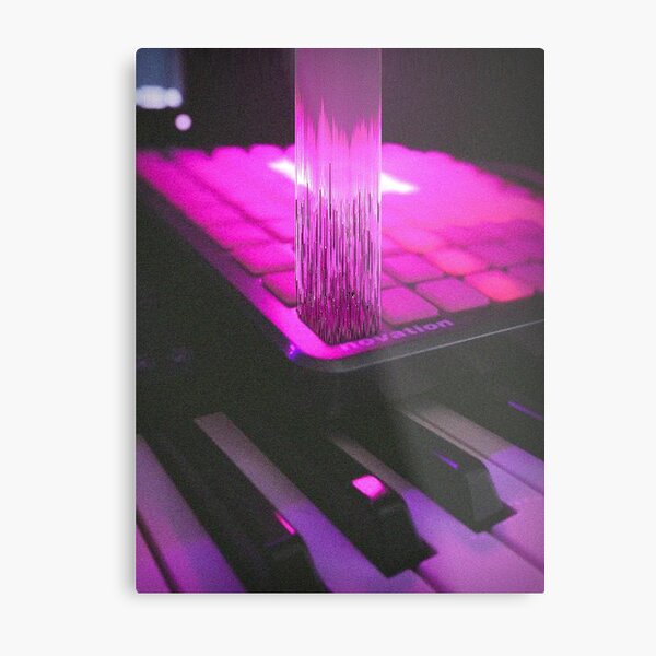 Luna Launch Pad Metal Print