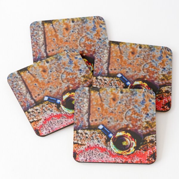 Item preview, A piece of rusty metal, abstract photo art designed and sold by marina63.