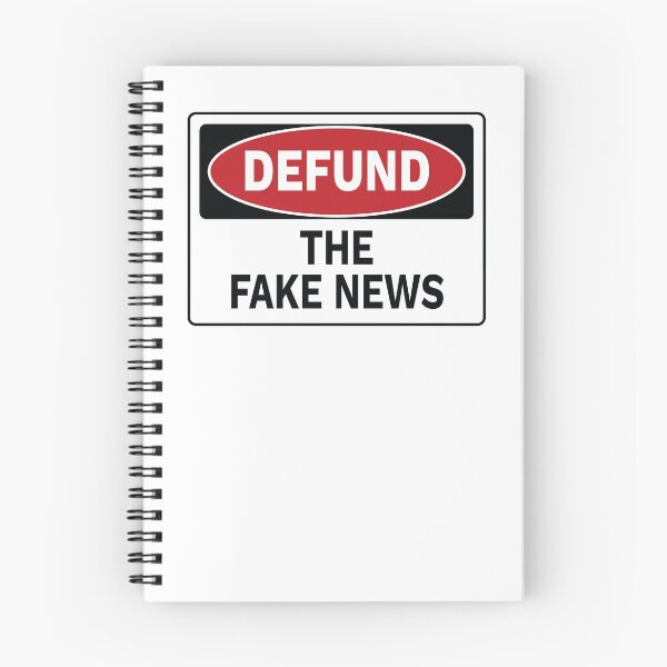 Item preview, Defund - The Fake News designed and sold by TrutherIndex.