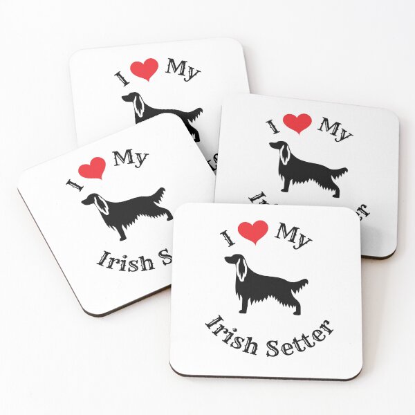 Item preview, Irish Setter | I Love My Irish Setter | Irish Setter Owner Gift designed and sold by Presto Prints Design.