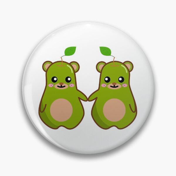 Item preview, Cute Pear Bear Pair designed and sold by usernamenaijan.
