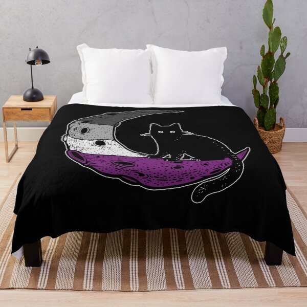 Item preview, Asexual Moon Cat designed and sold by Clara Hollins.