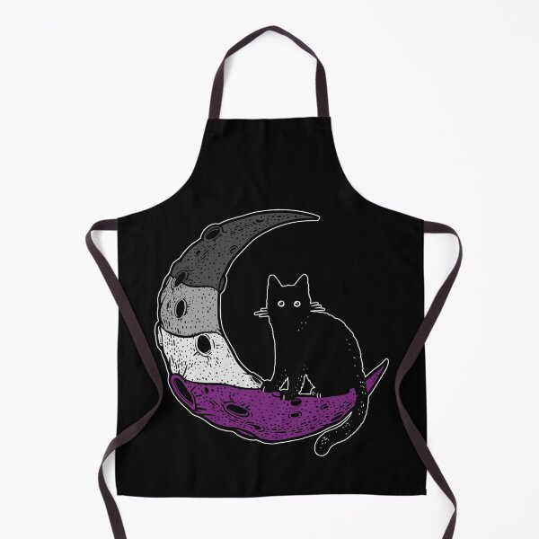 Item preview, Asexual Moon Cat designed and sold by Clara Hollins.