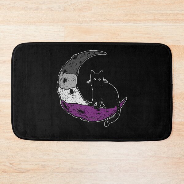 Item preview, Asexual Moon Cat designed and sold by Clara Hollins.