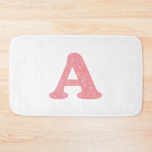Item preview, Floral A Initial / Monogram designed and sold by MessyBestie.