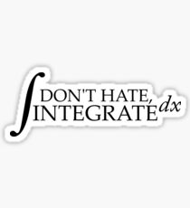 Pegatina No odies, integra