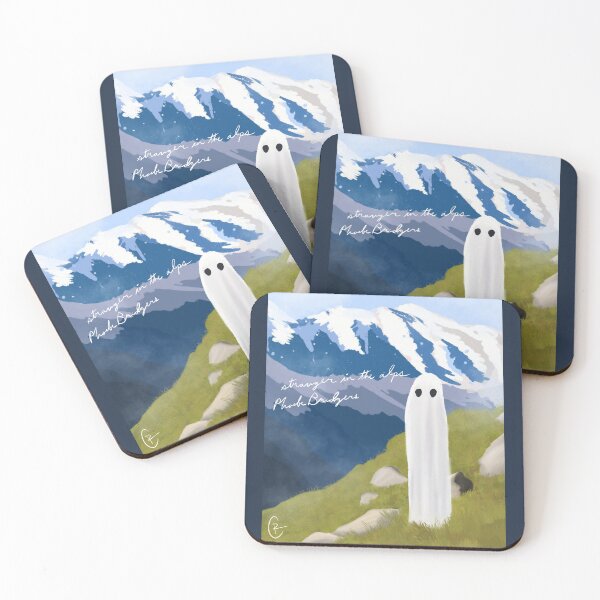 Item preview, Phoebe Bridgers Stranger In The Alps Illustration designed and sold by CJRondeau.