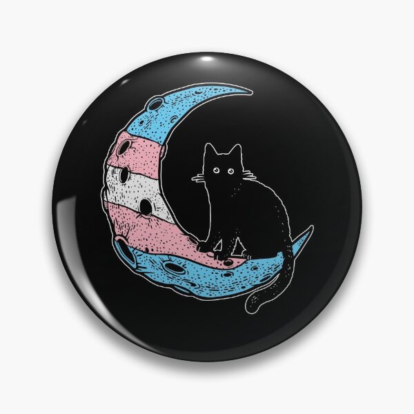 Artikel-Vorschau von Transgender Moon Cat, designt und verkauft von Clara Hollins.