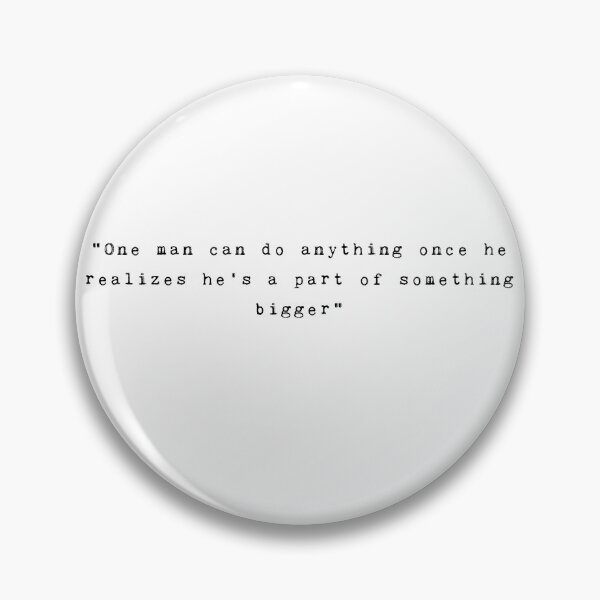 Item preview, One man can do anything once he realizes he's a part of something bigger - FURY QUOTE designed and sold by Agent34.
