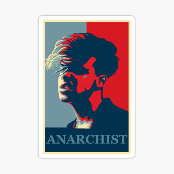 Anarchiste Sticker