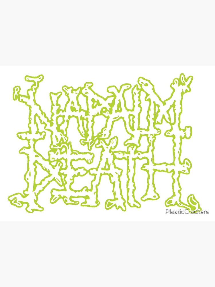 送料込み Napalm Death シルクスクリーンポスター 1996年 送料