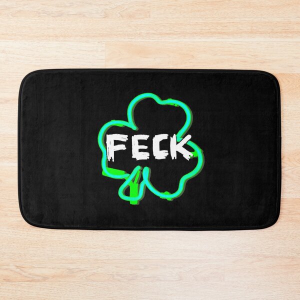 Item preview, Feck St Paddys Day Irish Shamrock designed and sold by badlydrawnbabe.