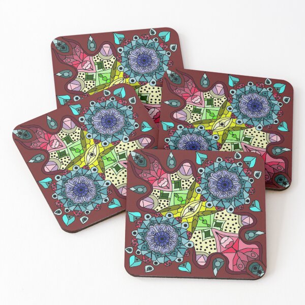 Item preview, RANGOLI, AJRAK, MANDALA. designed and sold by DastaanArt.