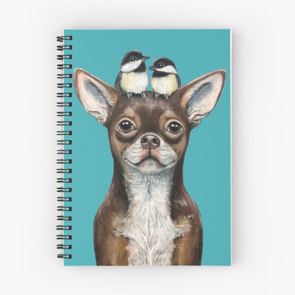 Item preview, Chihuahua & Chickadees designed and sold by GardenPartyArt.
