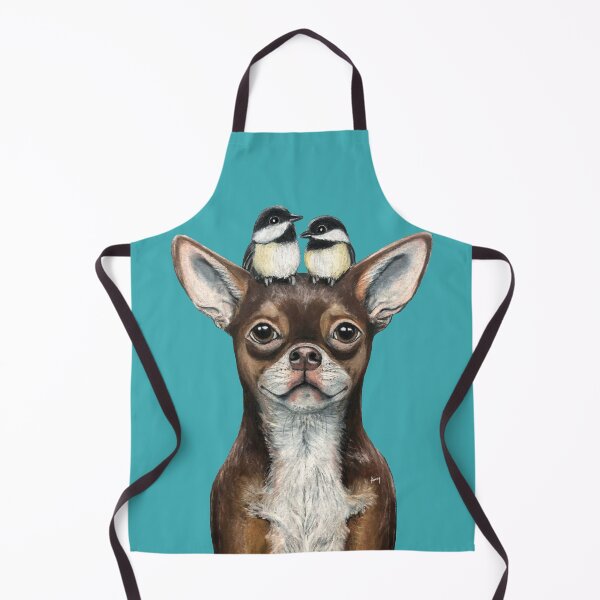 Item preview, Chihuahua & Chickadees designed and sold by GardenPartyArt.