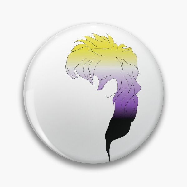 Artikelvorschau, Nicht-binäre Pride Mullet entworfen und verkauft von failephant-art.