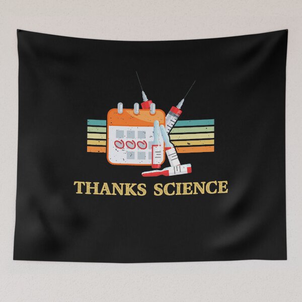 Item preview, Pro Vaccination - Thanks Science - Pro Vaccine Immunization designed and sold by Dressed For  Duty.