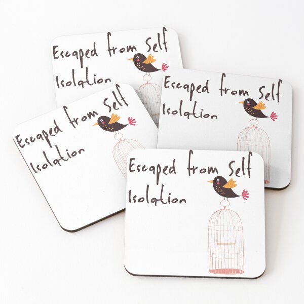 Item preview, ESCAPED FROM SELF ISOLATION designed and sold by SassBackDesigns.