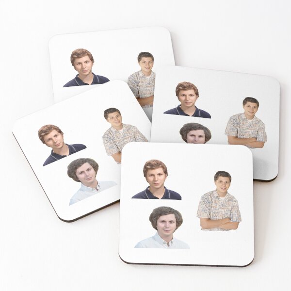 Item preview, Michael Cera Sticker Pack - Best Movies Age 2021 Funny Memes Quotes Birthday Christmas Merch Fan Art Cute Meme Quotes Love 2021 Poster T-Shirt Decor Aesthetic Outfits Tumblr Aubrey Plaza Girlfriend  designed and sold by qualityprinting.