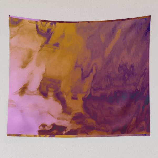 Item preview, Abstract No 5 Pink Amber Augergine. designed and sold by LJWDesigns.