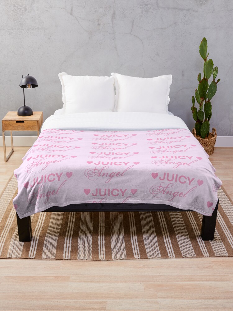 Light pink blanket for bed hot sale