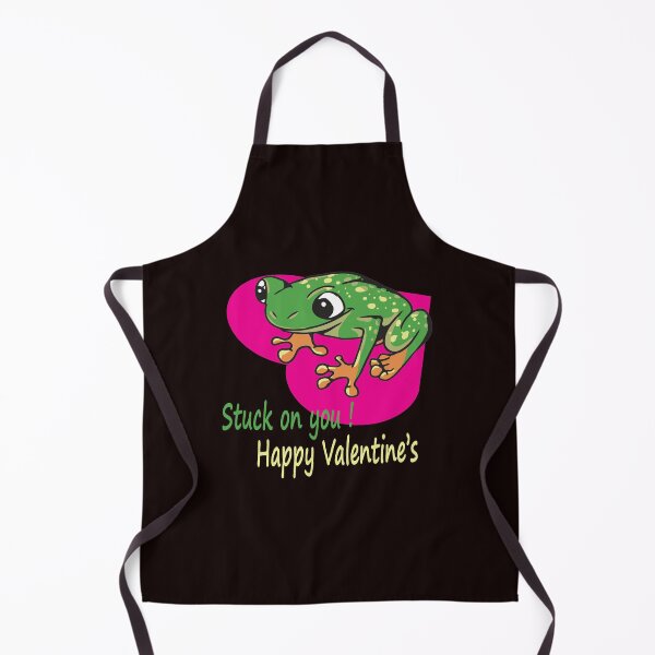 Item preview, Stuck on you! Happy Valentine's Frog designed and sold by JAZTshirt.
