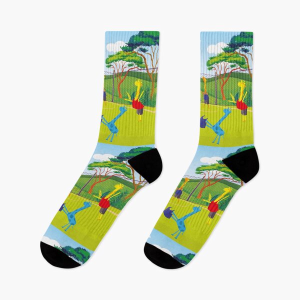 Item preview, Giraffes love to play basketball, too! designed and sold by bluegiraffekids.