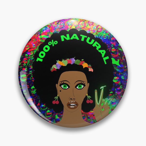 Item preview, "100% Natural Afro Babe Design-R- Clothing & Accessories" designed and sold by B-DIFF-e-RENT.