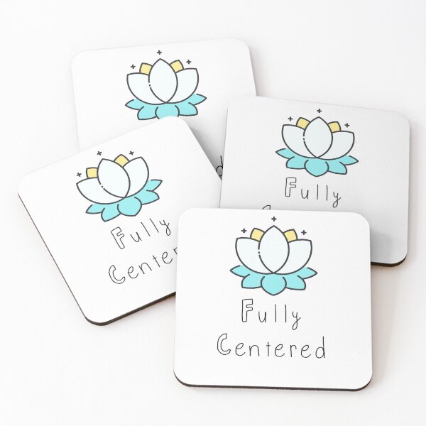 Item preview, YOGA_ FULLY CENTERED designed and sold by SassBackDesigns.