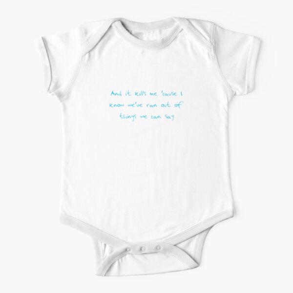 Harry Styles Lyrics Fine Line Baby One Piece By Ellosmedicenale Redbubble