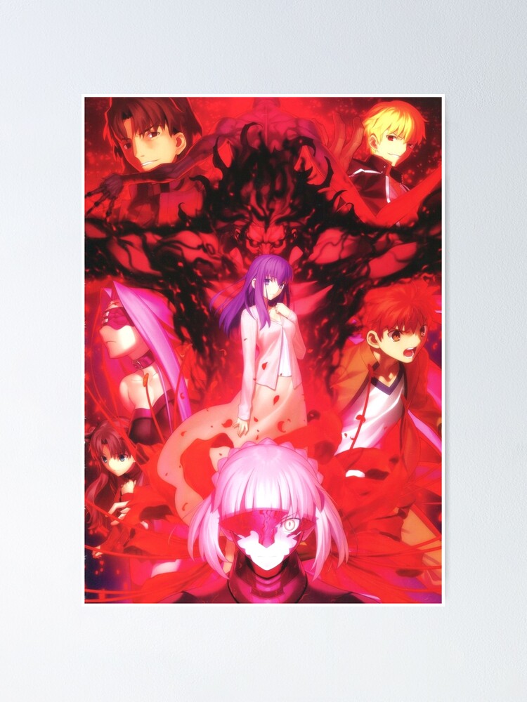 Fate Stay Night Heaven S Feel Ii Lost Butterfly Poster By Demoralizedjam Redbubble