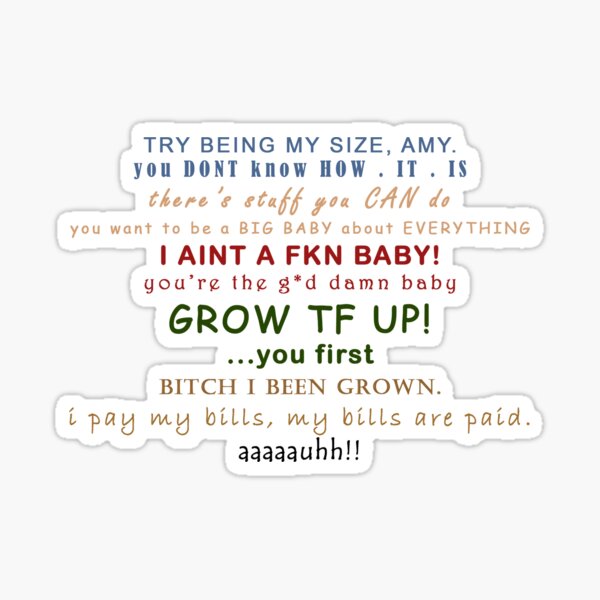 Amy and Tammy 1000-lb Sisters Sticker