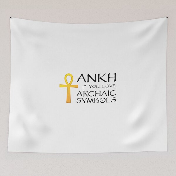 Item preview, ANKH If You Love Archaic Symbols designed and sold by WynotArt.