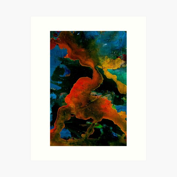 2016_GITCHADK_MALERI_PRINT_1_16 Art Print